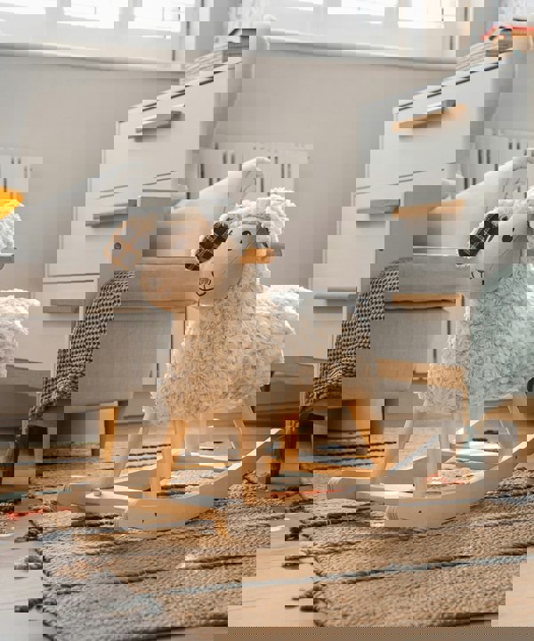 Lambert rocking sheep in nursery room 