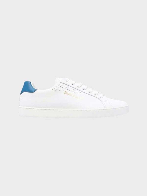 Palm Angels New Tennis Sneakers White Blue