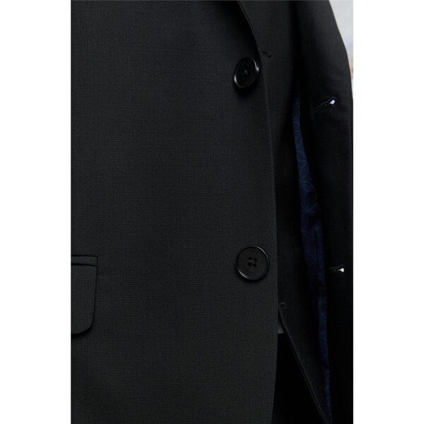 Ted Baker Slim Fit Performance Black Panama Jacket