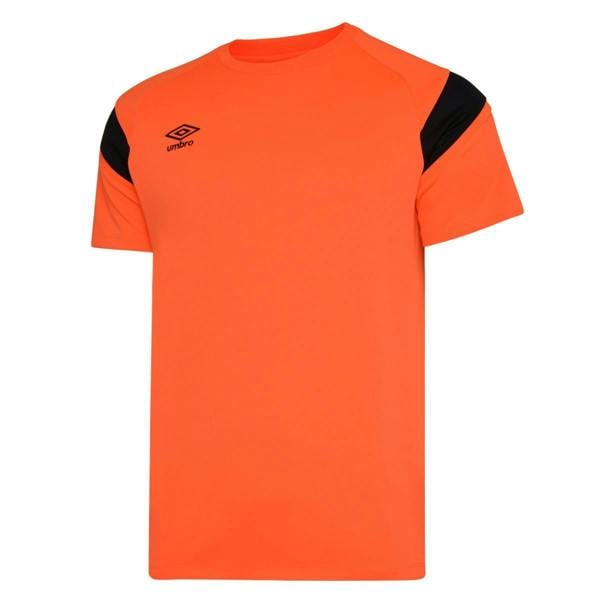 Umbro Kids Training Jersey - Shocking Orange/Black