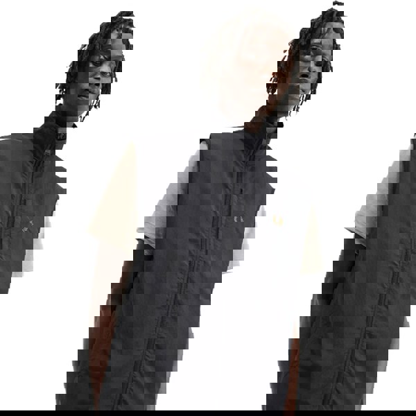 Fred Perry J7808 297 Anchor Grey Gilet Mens XS