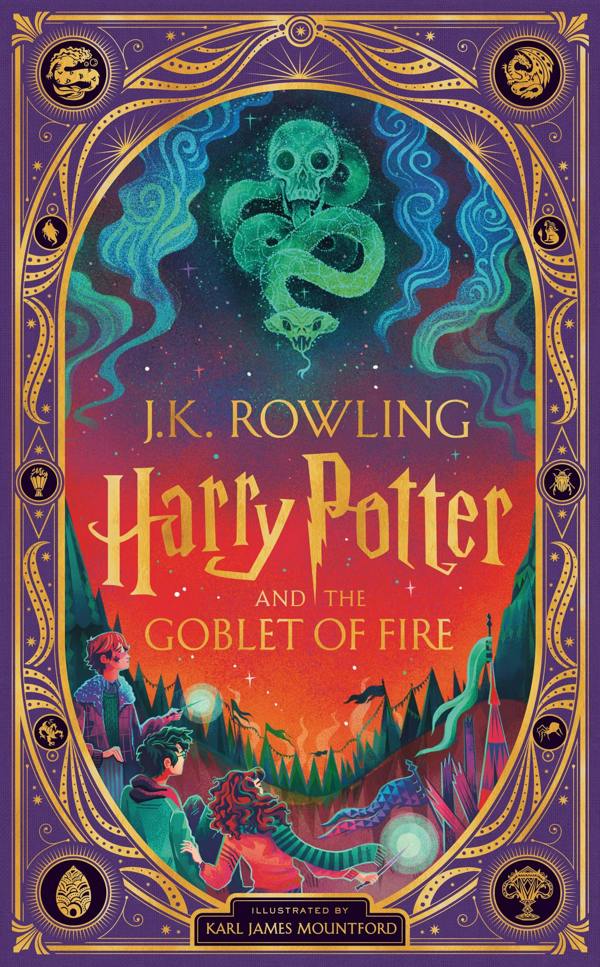 Harry Potter and the Goblet of Fire: A sumptuously illustrated gift book with magical interactive surprises (Interactive Illustrated Edition)
