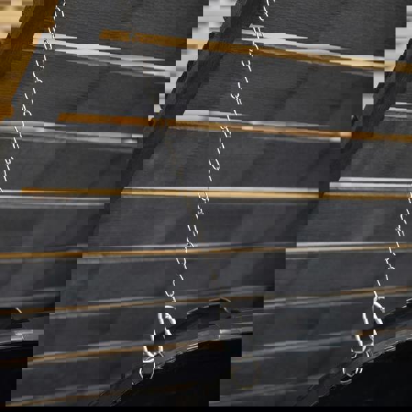 Samuel Alexander 2.15m x 1.16m Outdoor Wooden Garden Triple Wheelie Bin Store Storage for 3 Bins in Dark Grey