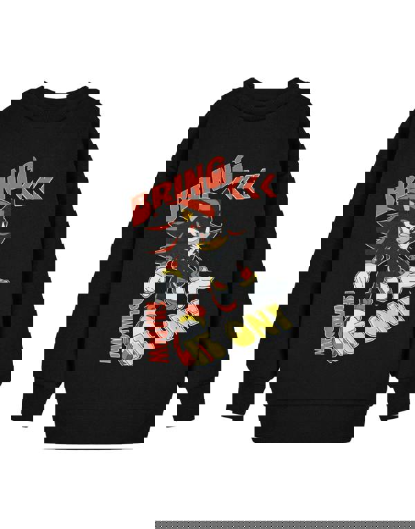 Sonic the Hedgehog Boys Black Bring It On Sweatshirt