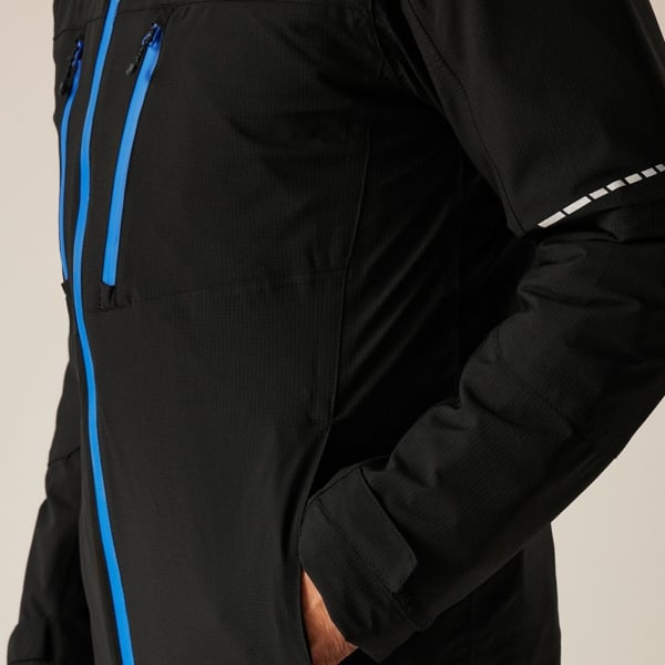 Regatta Mens X-Pro Evader III 3-in-1 Waterproof Insulated Jacket - Black Oxford Blue