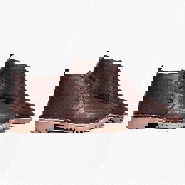 Popps COOPER Mens Desert Boots Dark Brown