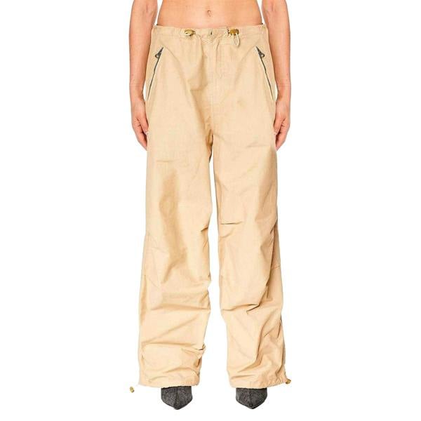 Diesel Womens/Ladies Diamanda Loose Fit Cargo Trousers - Natural - 