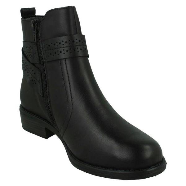 Remonte Ladies Remonte Zip Up Ankle Boots D0F81-00