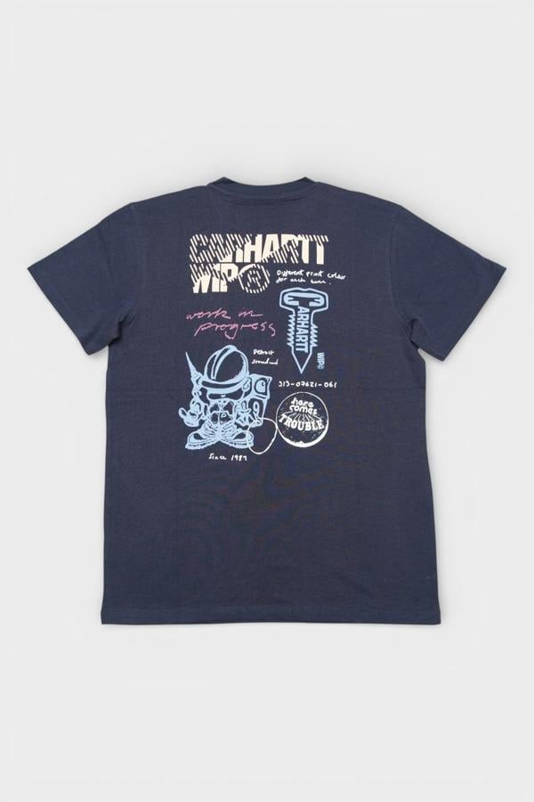 Carhartt WIP Graphic T-Shirt Navy