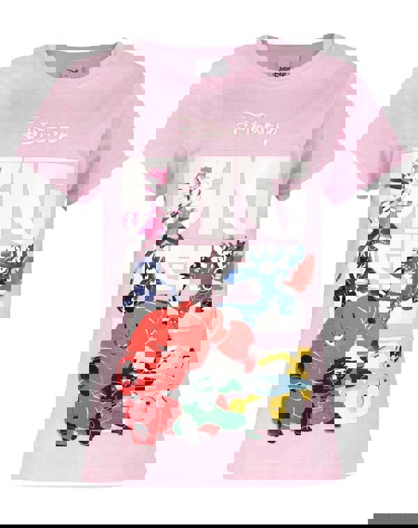 Big Hero 6 Girls Pink Short Sleeved T-Shirt