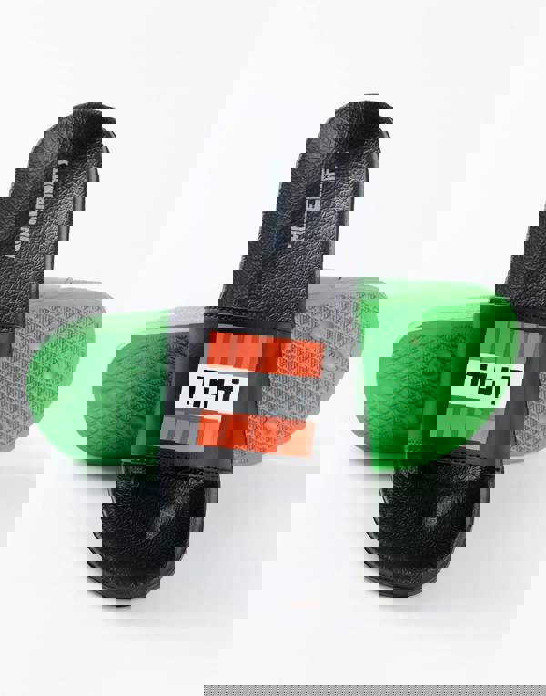 Minecraft Boys Multicoloured Creeper & TNT Sliders