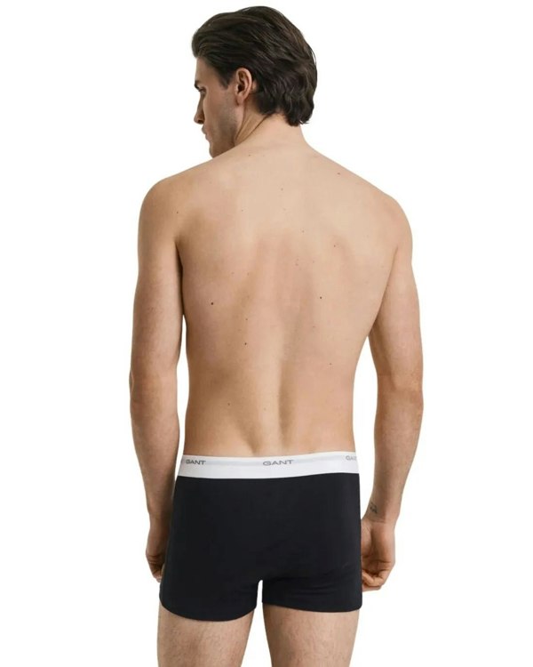 GantTrunks 3 - pack3 - Pack Core Logo Boxer Trunks, Black/White/GreyBoxers & Briefs