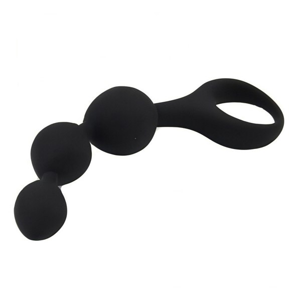 Loving Joy Triple Ripple Beads-Black