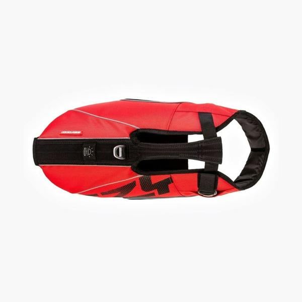 EzyDog DFD X2 Boost Dog Life Jacket in Red