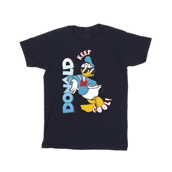 Disney Mens Donald Duck Cool T-Shirt - Navy Blue