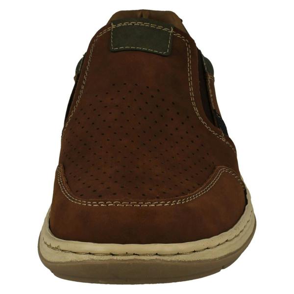 Rieker Mens Rieker Wide Fitting Loafer Shoes 17371