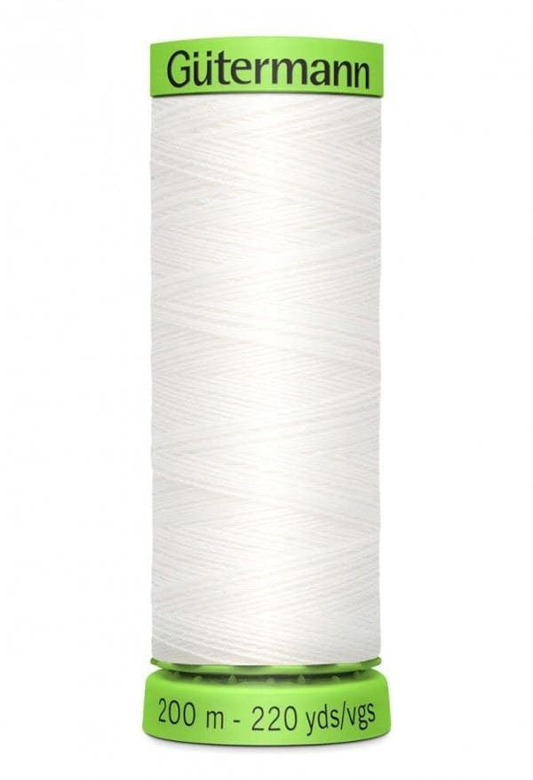 Gutermann Extra Fine Sewing Thread 200m Polyester Thread Suitable For Dressmaking