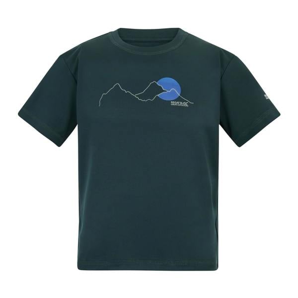 Regatta Childrens/Kids Alvarado Back Print T-Shirt - Night Sky - 