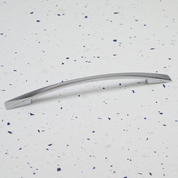 Handle & Home Polished Chrome Bow Handles