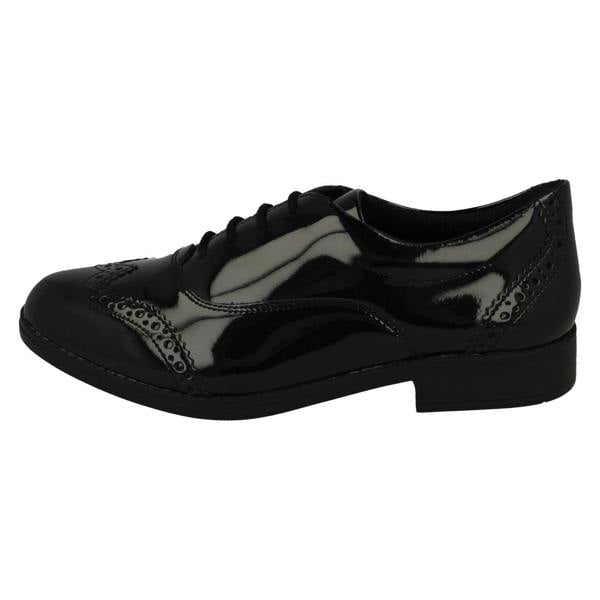 Clarks Girls Clarks Brogue Detailed Formal School Shoes Aubrie Tap
