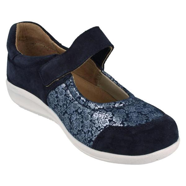 DB Shoes Ladies DB Shoes Hook and Loop Strap Casual Shoes Hamster