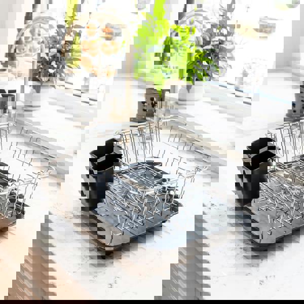 KitchenCraft Chrome Plated Dish Drainer