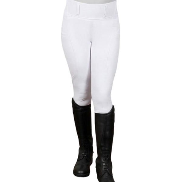 Coldstream Kids Next Generation Oxnam Competition Horse Riding Tights - White