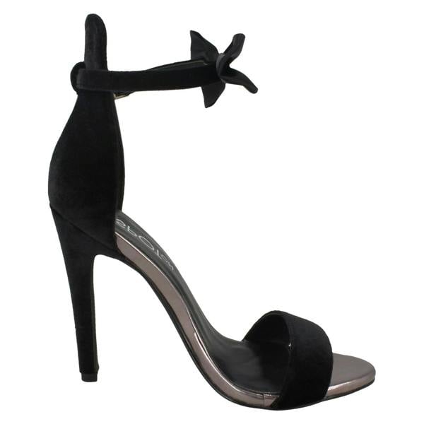 Spot On Ladies Spot On Bow Ankle Strap Sandals