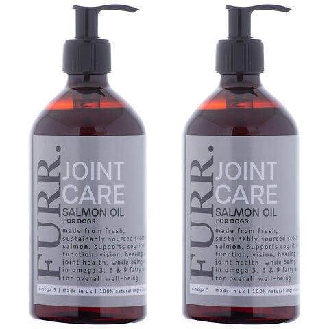 FURR Joint Care Salmon Oil for Dogs 1000ml Premium Scottish Salmon Oil with Glucosamine, Chondroitin & MSM