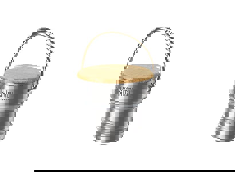 Klean Kanteen 473ml Rise Insulated Reflect Water Bottle with Bamboo Cap