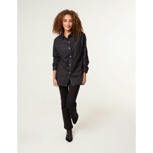 Blue Vanilla Long Sleeved Denim Shirt