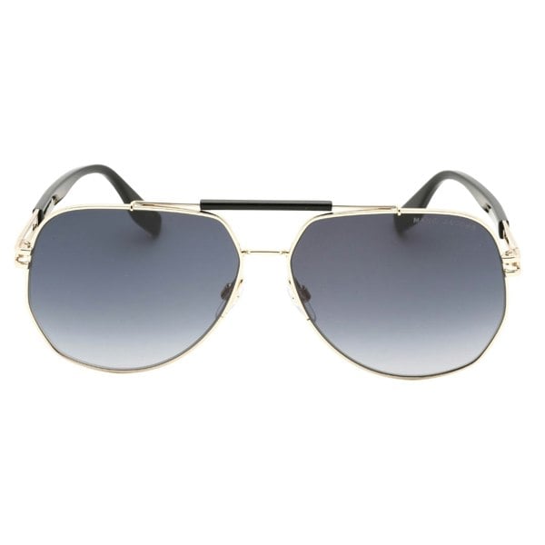 Marc Jacobs MARC 673/S 0807 9O BLACK/DARK GREY SF Sunglasses Male One Size