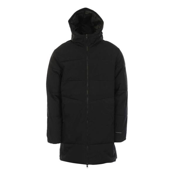 Jack And Jones Mens Brady Long Puffer Jacket - Black - 