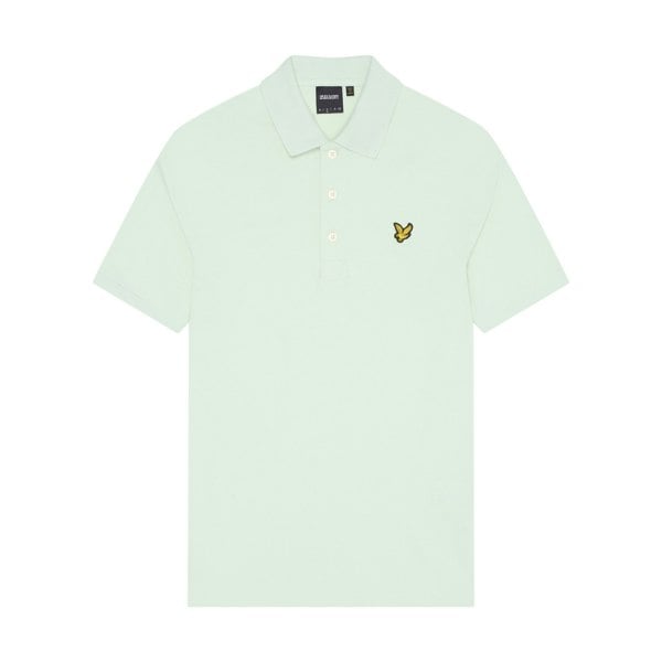 Lyle & Scott Mens Plain Polo Shirt - Fresh Green