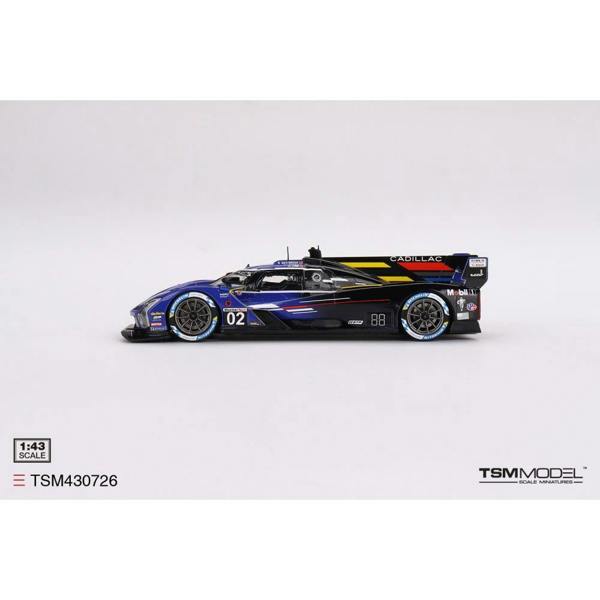 MCSlots Cadillac V-Series.R #02 Cadillac Racing 2023 IMSA Daytona 24Hrs 1:43 Scale TSM430726