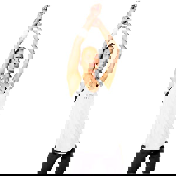 Elle Womens/Ladies Signature Polyester Vest Top - White - 