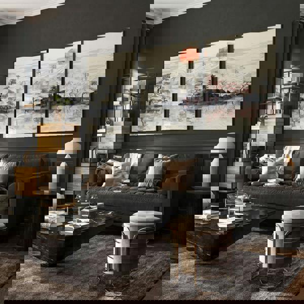 Framed Posters For Living Room | Set of 3 wall art prints