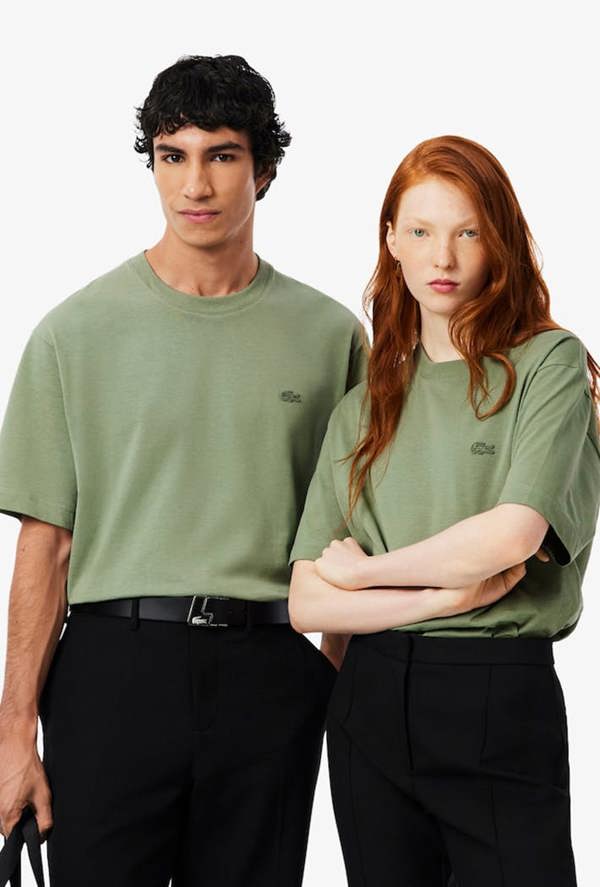 Lacoste Loose Fit Heavy Jersey T-Shirt