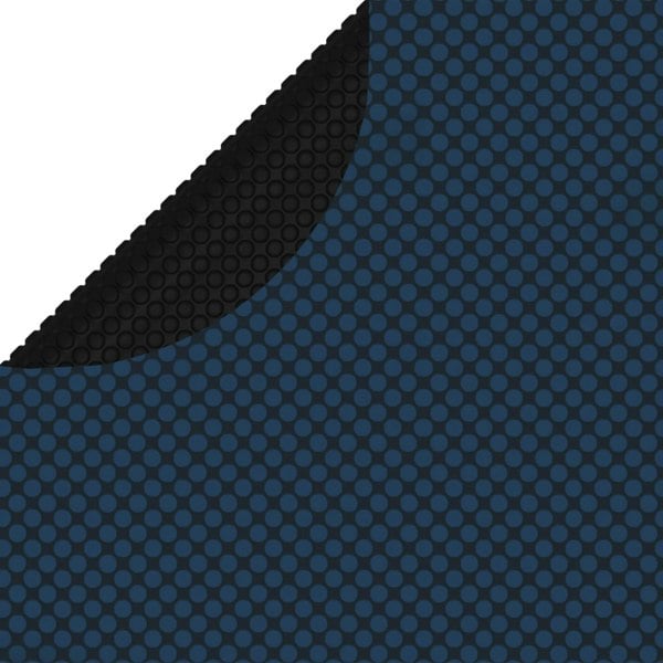 Berkfield Floating PE Solar Pool Film 455 cm Black and Blue