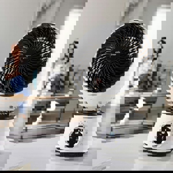 igenix Digital Air Circulator Turbo Fan, 9 Inch, White