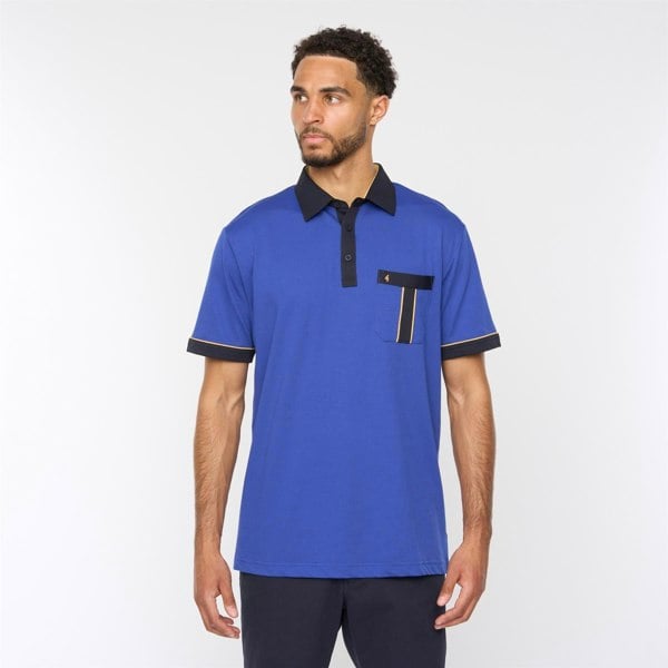 Gabicci G52X10 Mens Short Sleeve Plated Jersey Polo Shirt Gabicci Classic - THAMES