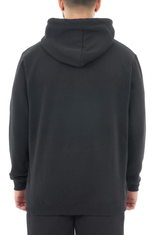 Smart Living Men's Zip-Up Hoodie - Eco-Friendly, Soft & Stylish - Black