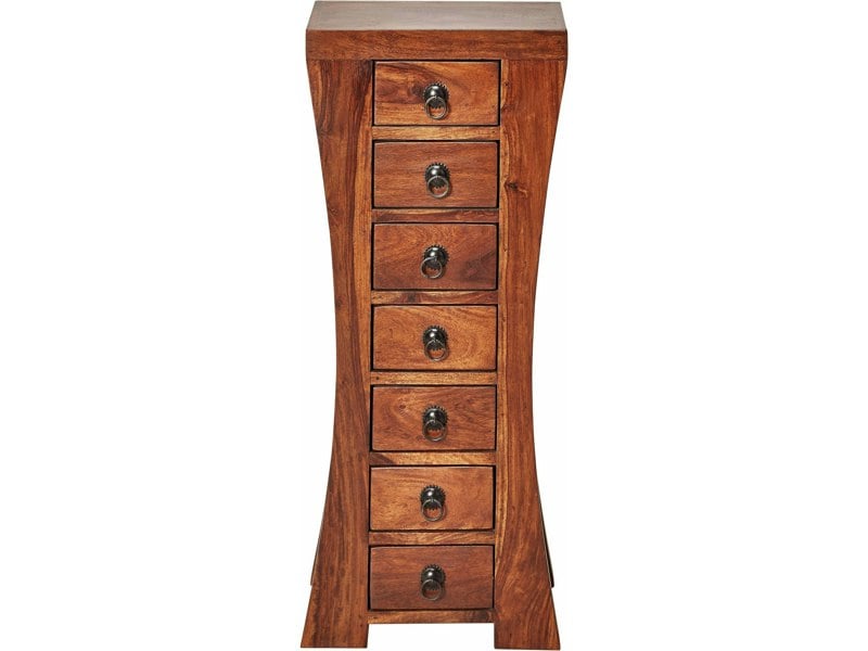 Dorel Home Mahar Chest with 7 drawers in Brown