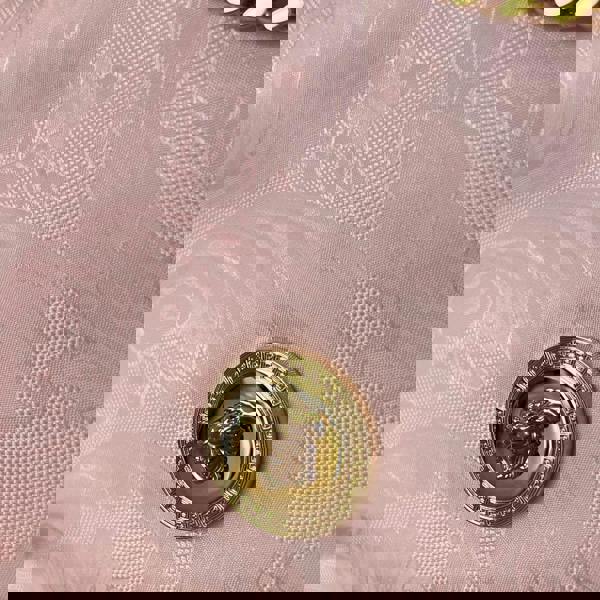 Versace Hobo Medusa Logo Floral Shoulder Bag Pink