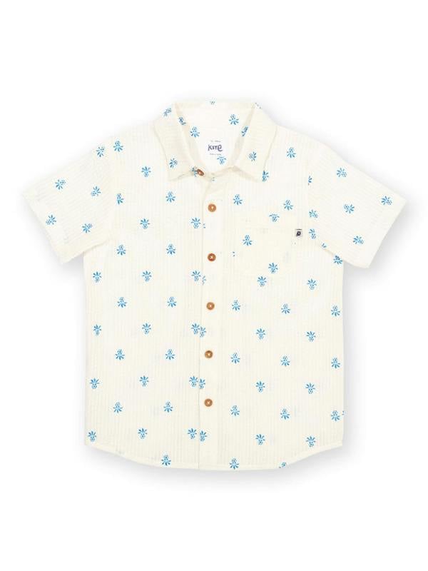 Kite Boys Organic Pineapple Polka Shirt