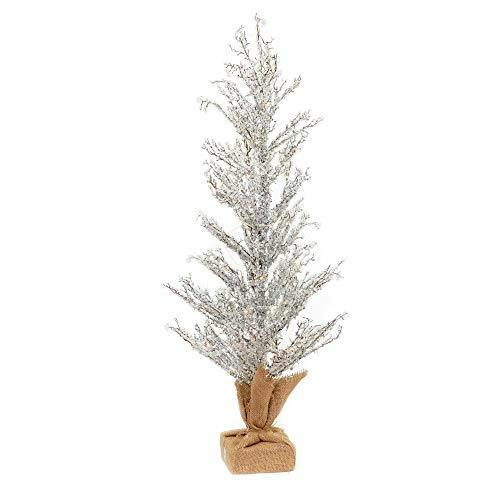 18in to 36in Pre-Lit Artificial Christmas Trees with Warm White LED Lights image 7
