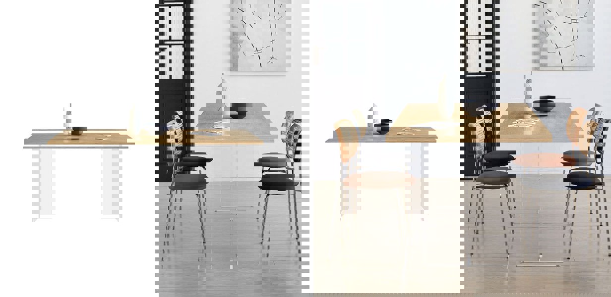 Kamaria Dining Table, Solid Wood-Rit Concept-Rit Concept