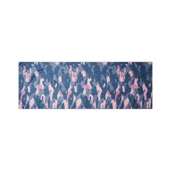 Dare 2B Unisex Adult Microfibre Camo Yoga Mat Towel - Powder Pink