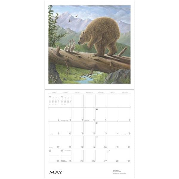 Spirit, The Paintings Of Robert Bissell Calendar 2027, Wall Calendars, Month To View, Art, Gift