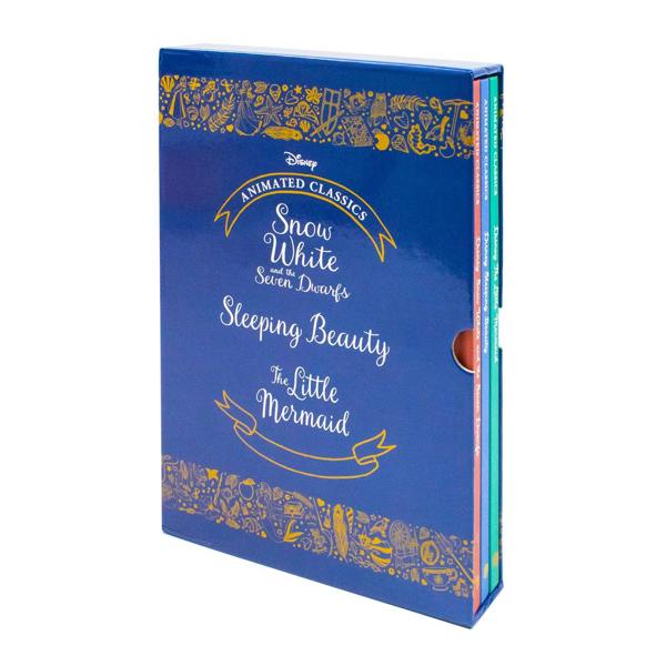 Disney Animated Classics Slipcase: Snow White & the Seven Dwarfs, Sleeping Beauty, The Little Mermaid